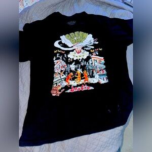 Men’s Green Day graphic merch tee shirt